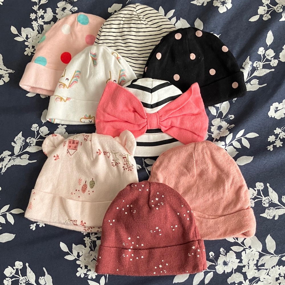 🌸 3/$15 Assorted Colorful Kids Beanie Set